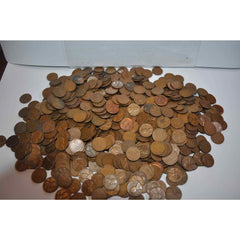 Unsearched Wheat Pre-59 Cent/Penny Rolls