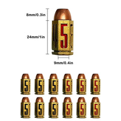 Bullet Style Dice Set