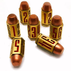 Bullet Style Dice Set