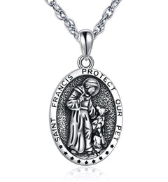 St. Francis Religious Pendant