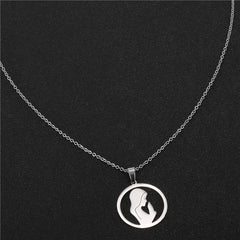 Nun Pendant Necklace