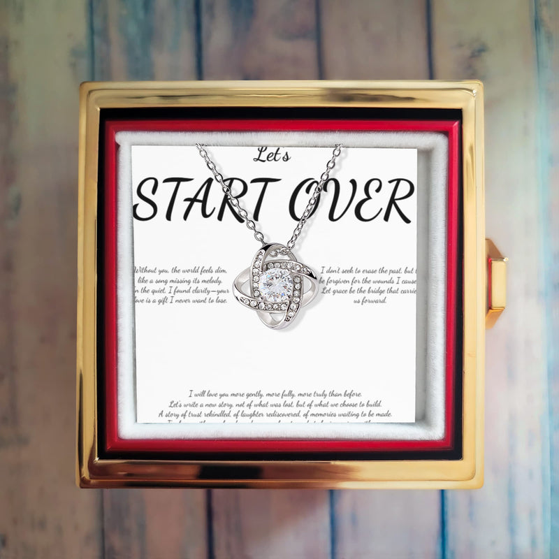 Let's Start Over Necklace