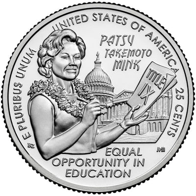 2024 Patsy Takemoto Mink Quarter P-D-S Quarter Set